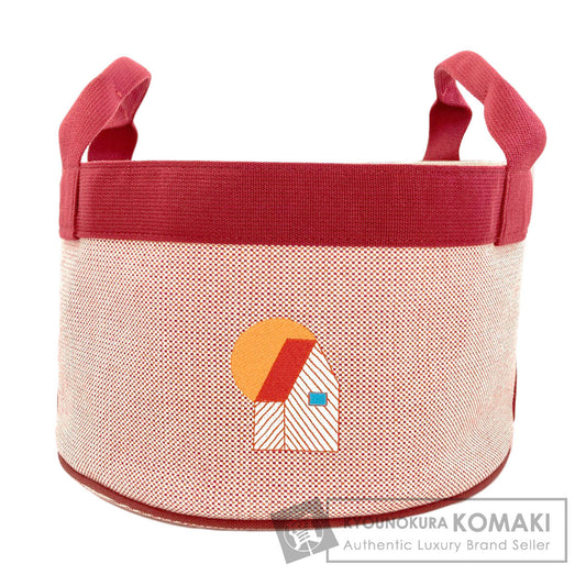 HERMES Basket PM Handbag Cotton Ladies [Used]
