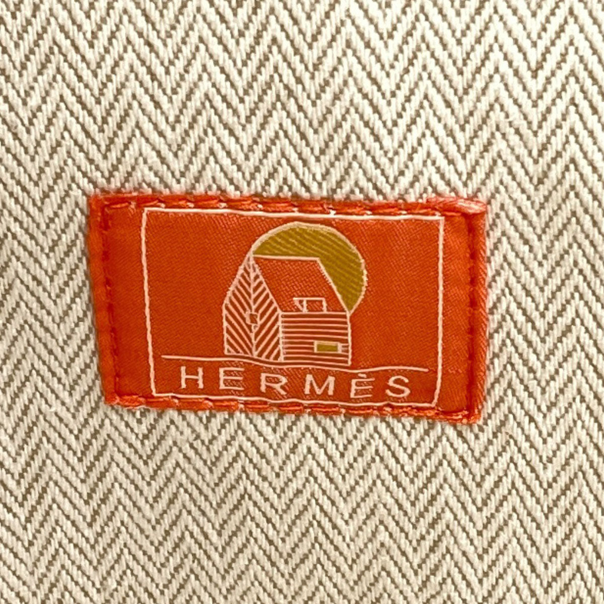 HERMES Basket PM Handbag Cotton Ladies [Used]