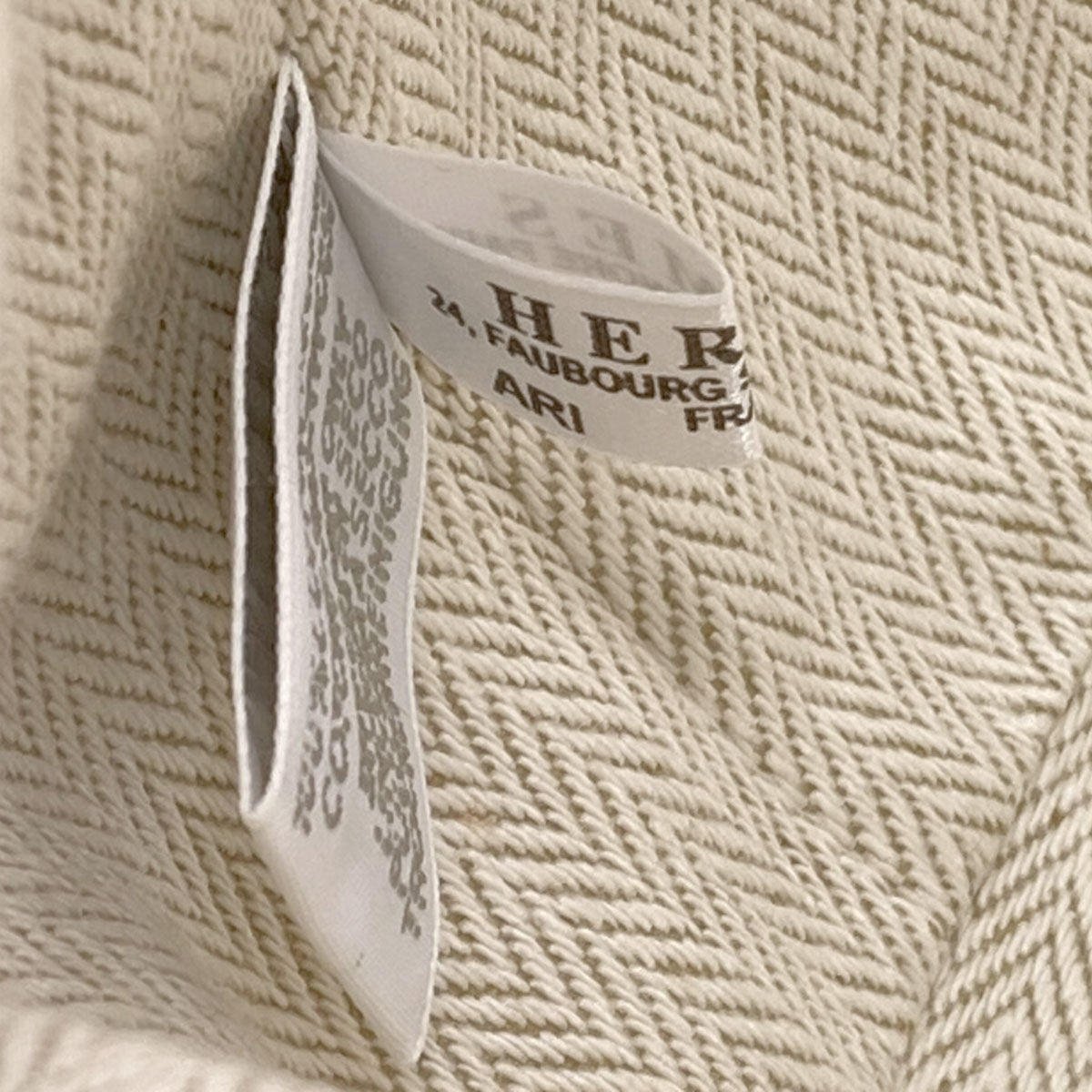 HERMES Basket PM Handbag Cotton Ladies [Used]