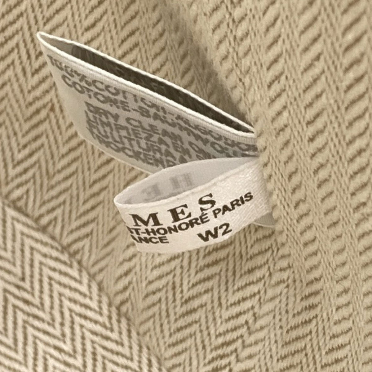 HERMES Basket PM Handbag Cotton Ladies [Used]