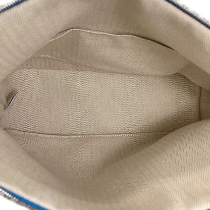 HERMES Bolide Pouch Animo Natte Factis Cosmetics Pouch Canvas Ladies [Used]