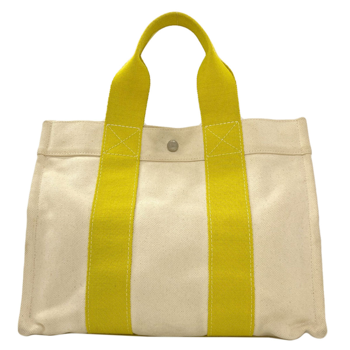 HERMES Bora Bora PM Handbag Canvas Ladies [Used]