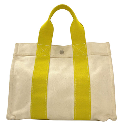 HERMES Bora Bora PM Handbag Canvas Ladies [Used]