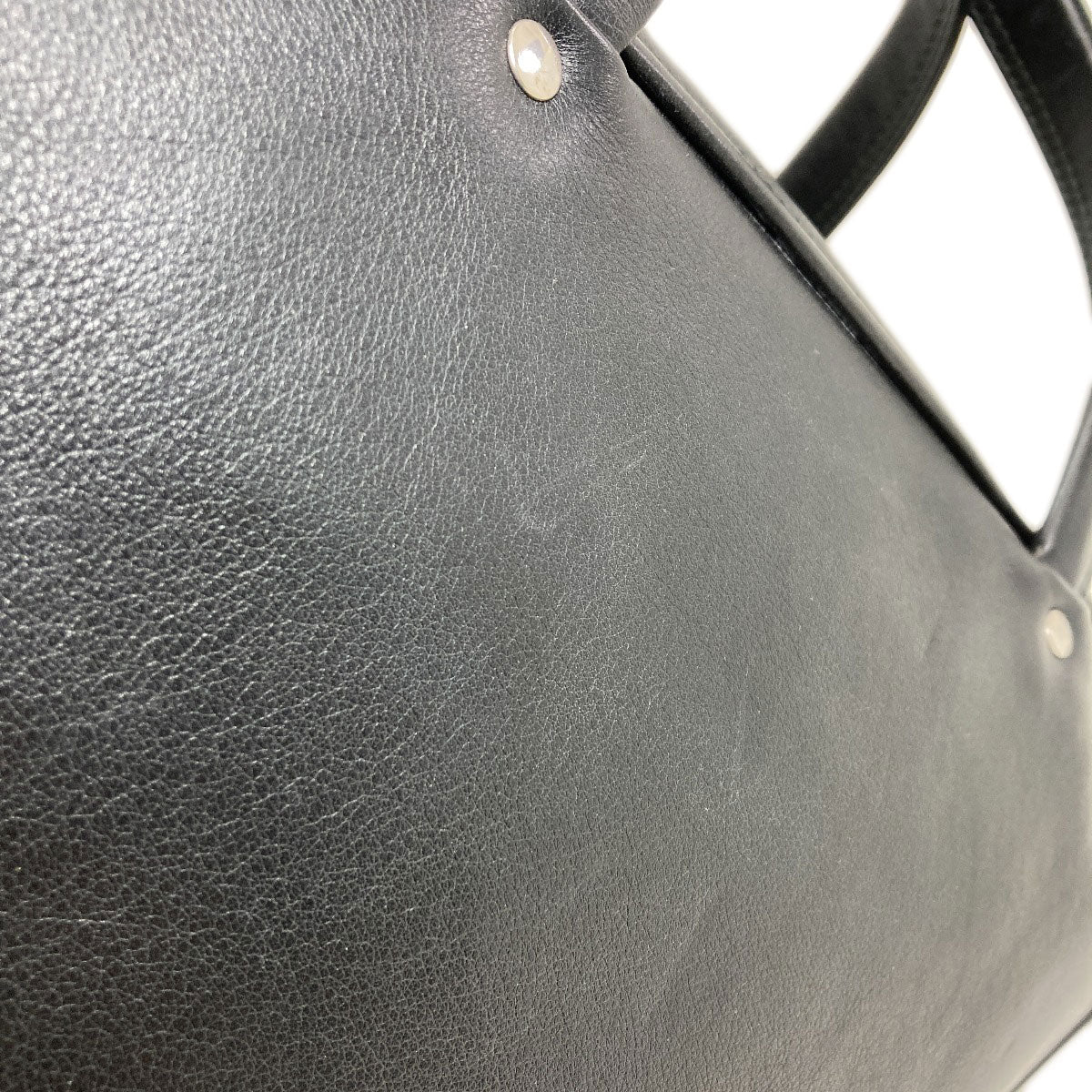 BALENCIAGA Triangle Duffle 2WAY Handbag Leather Ladies [Used]