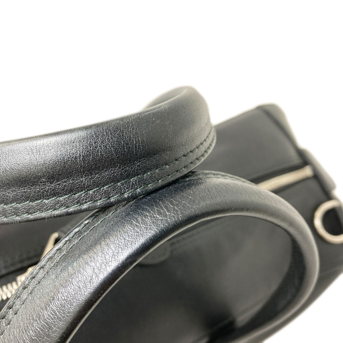 BALENCIAGA Triangle Duffle 2WAY Handbag Leather Ladies [Used]