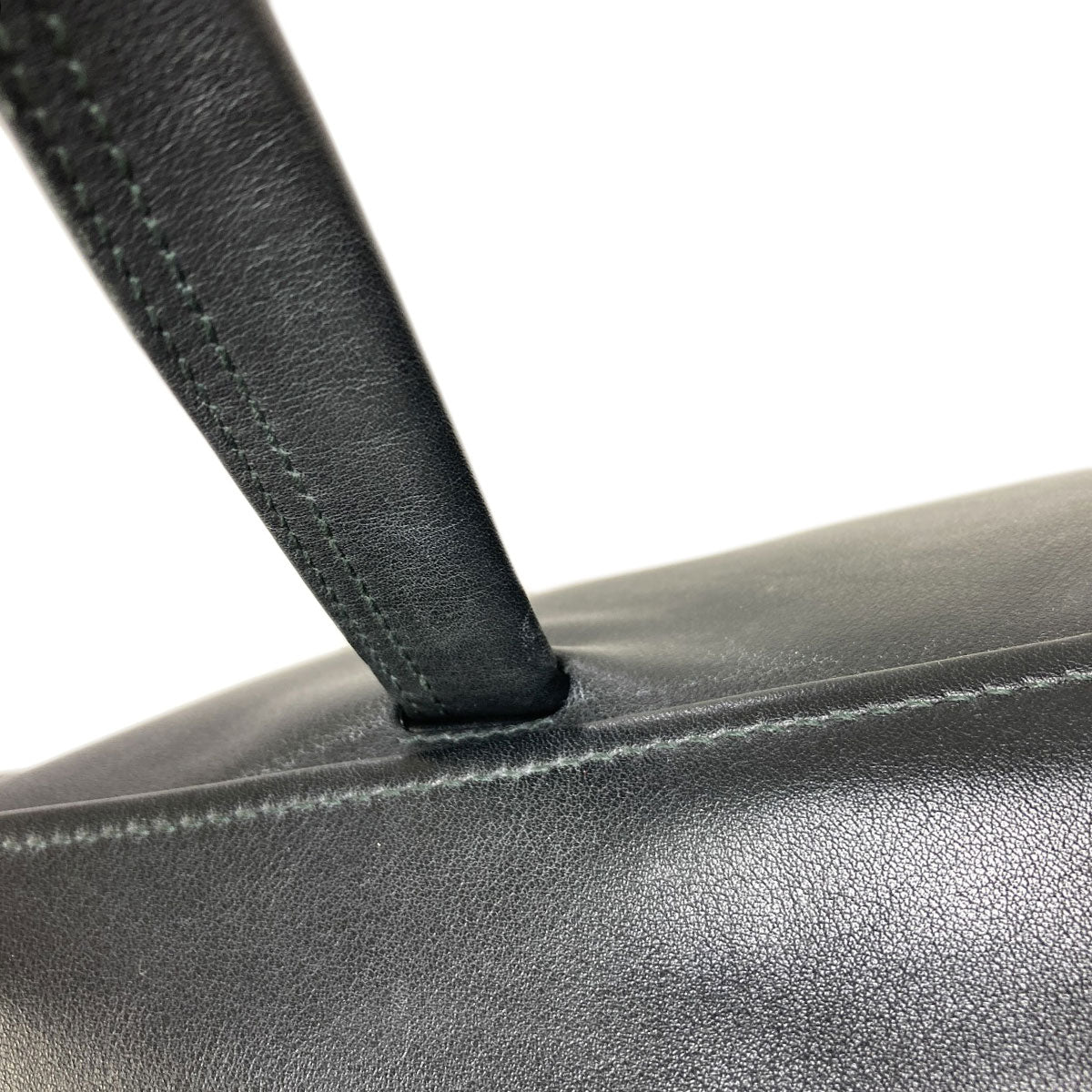 BALENCIAGA Triangle Duffle 2WAY Handbag Leather Ladies [Used]