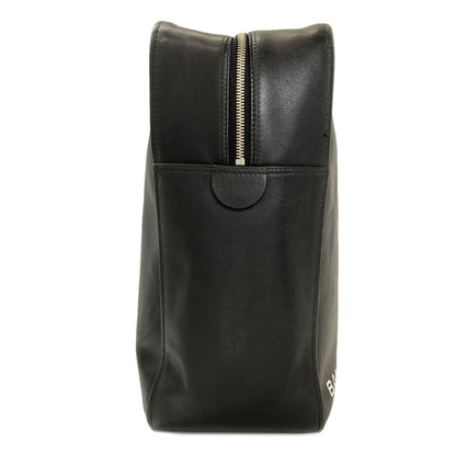 BALENCIAGA Triangle Duffle 2WAY Handbag Leather Ladies [Used]