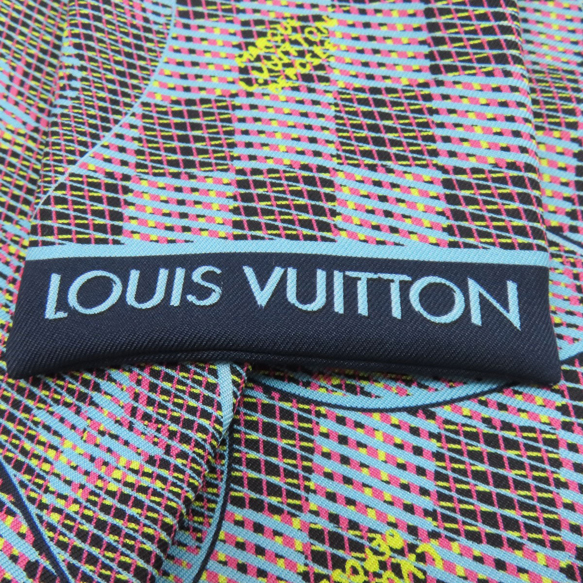 LOUIS VUITTON MP2498 Bando Monogram LV Pop Scarf Silk Ladies [Used]