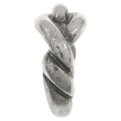 HERMES Torsade Ring Silver Ladies [Used]