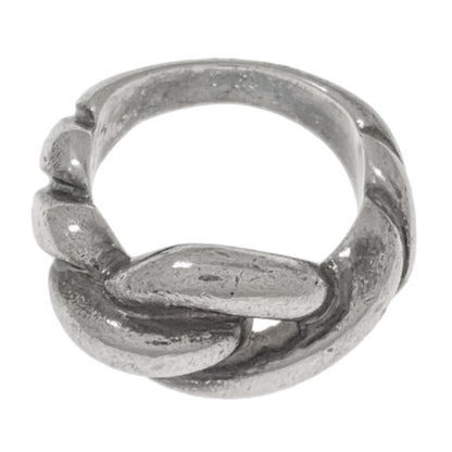 HERMES Torsade Ring Silver Ladies [Used]