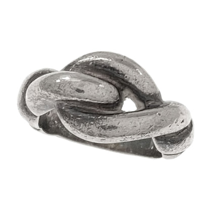 HERMES Torsade Ring Silver Ladies [Used]