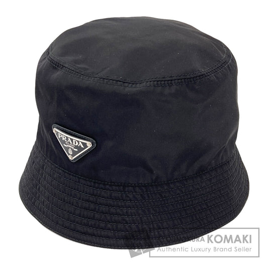 PRADA Bucket hat logo Hardware hat Nylon Ladies [Used]