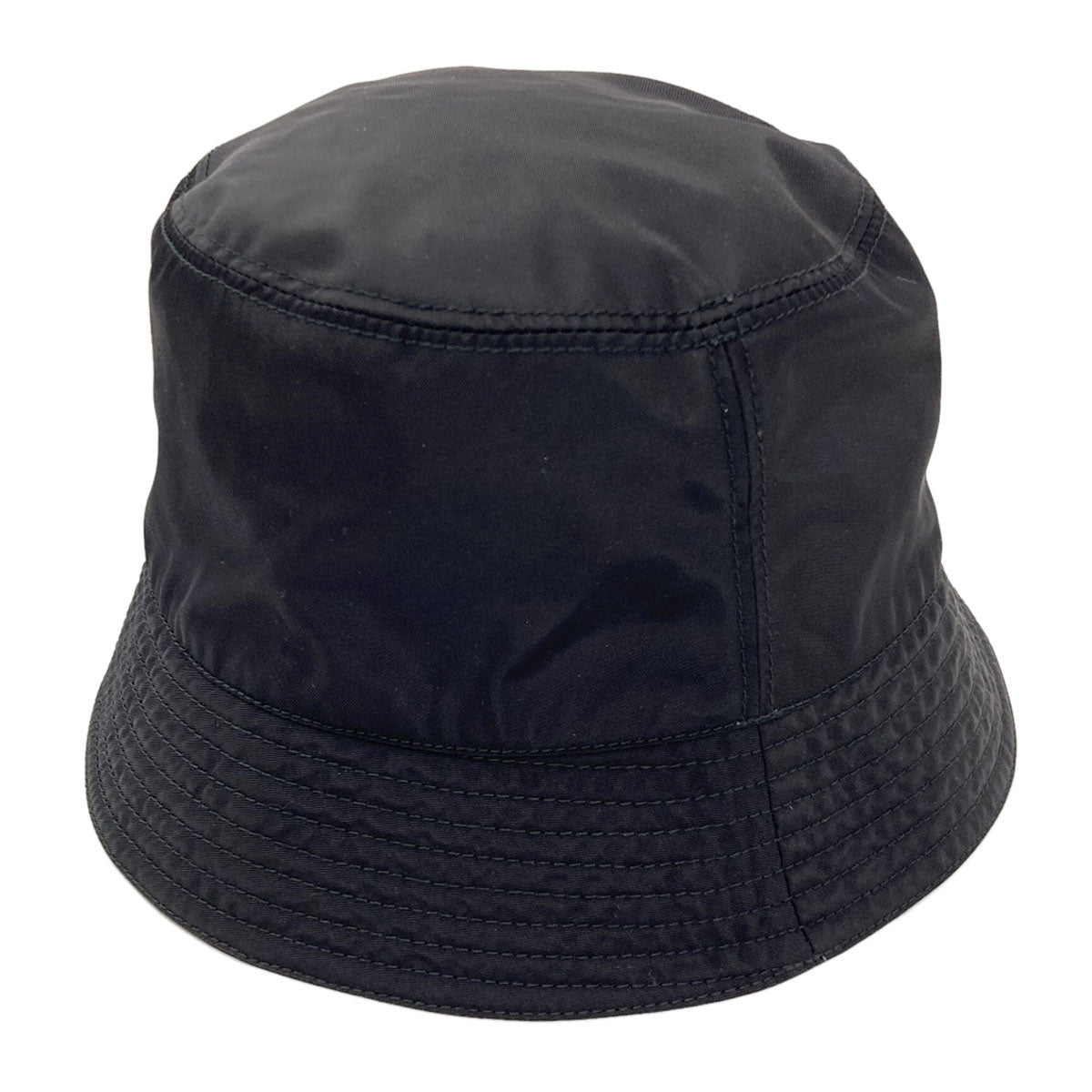 PRADA Bucket hat logo Hardware hat Nylon Ladies [Used]