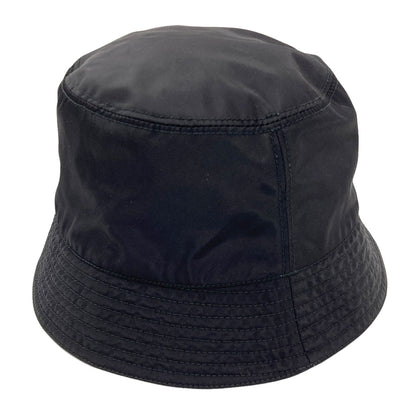 PRADA Bucket hat logo Hardware hat Nylon Ladies [Used]