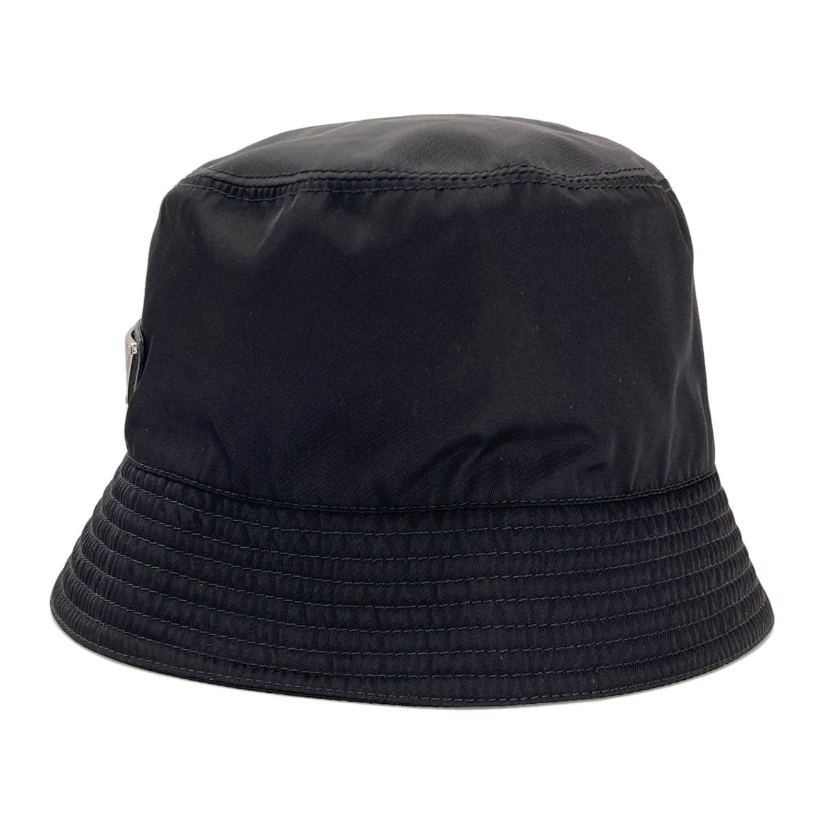 PRADA Bucket hat logo Hardware hat Nylon Ladies [Used]