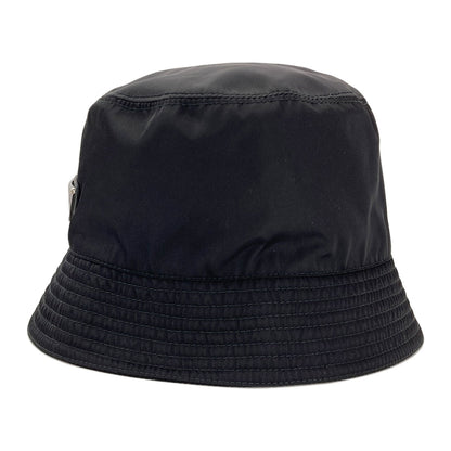 PRADA Bucket hat logo Hardware hat Nylon Ladies [Used]