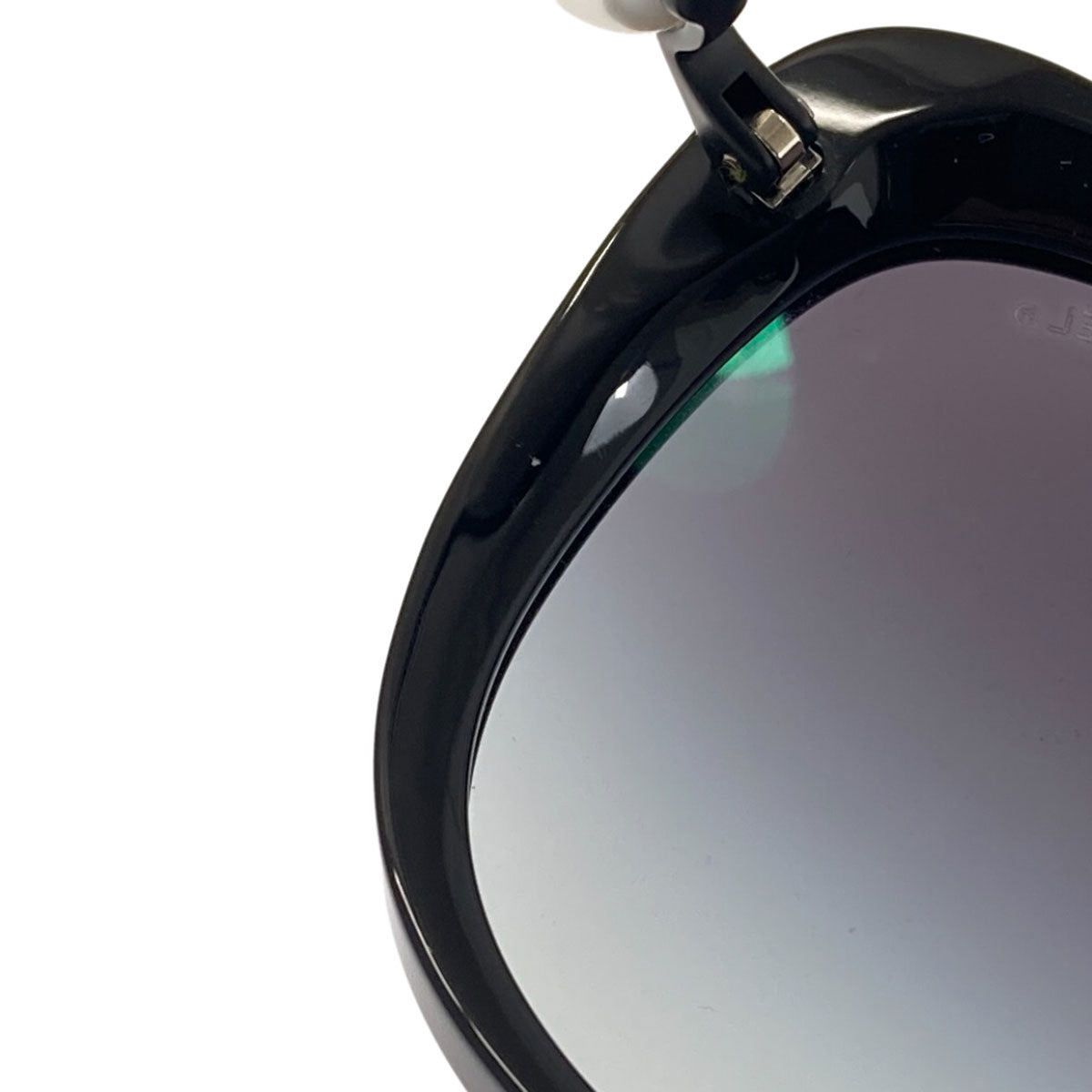CHANEL Fake pearl sunglasses Plastic Ladies [Used]