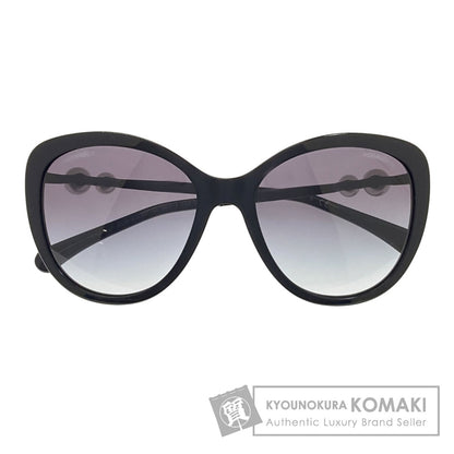 CHANEL Fake pearl sunglasses Plastic Ladies [Used]