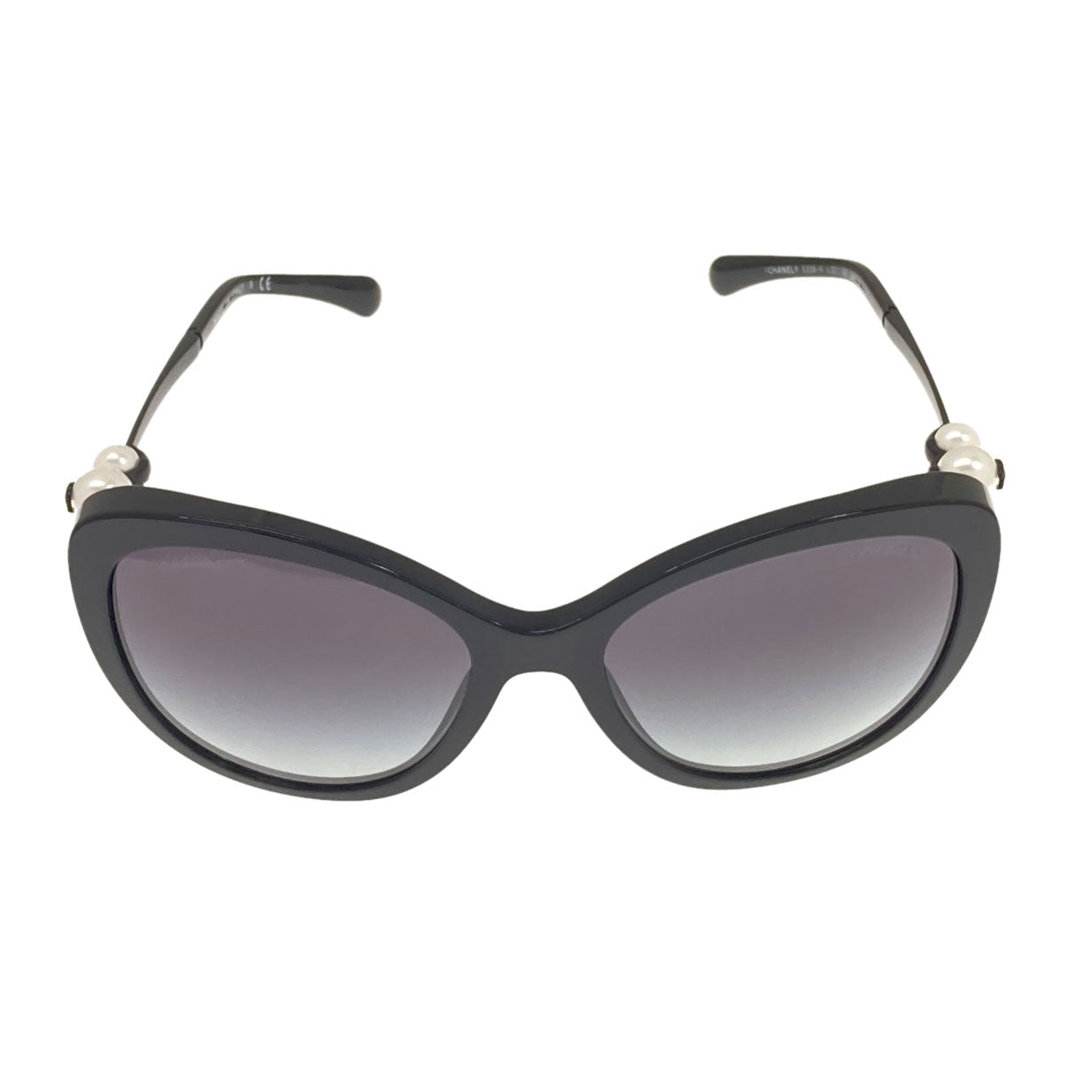 CHANEL Fake pearl sunglasses Plastic Ladies [Used]