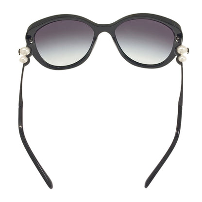 CHANEL Fake pearl sunglasses Plastic Ladies [Used]