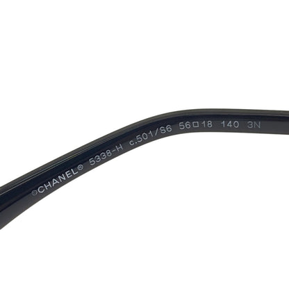 CHANEL Fake pearl sunglasses Plastic Ladies [Used]