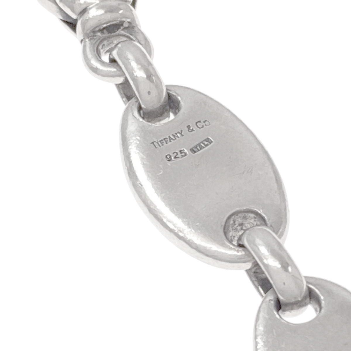 TIFFANY&Co. Pebble Link Bracelet Silver Ladies [Used]