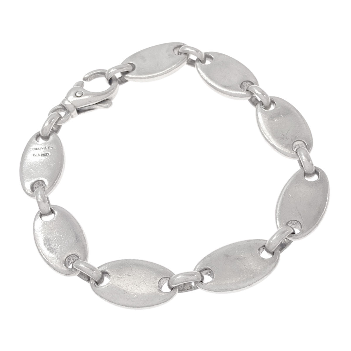 TIFFANY&Co. Pebble Link Bracelet Silver Ladies [Used]