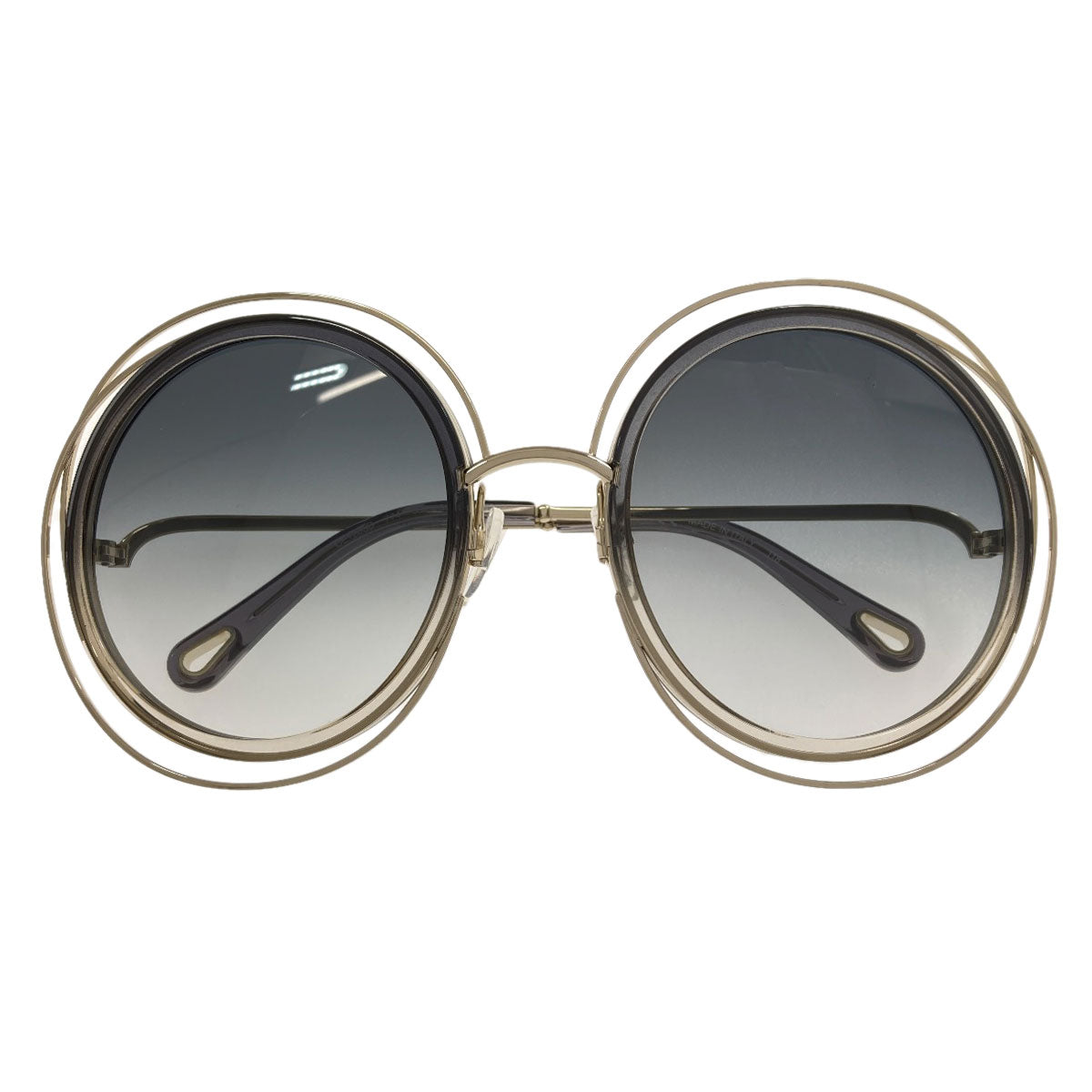 CHLOE Karina sunglasses Metal Ladies [Used]