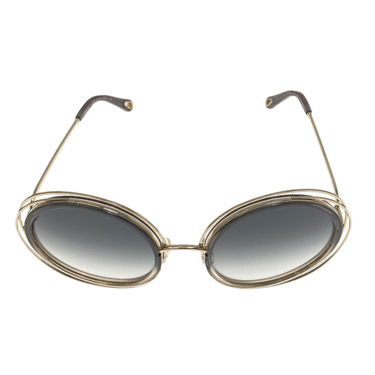 CHLOE Karina sunglasses Metal Ladies [Used]