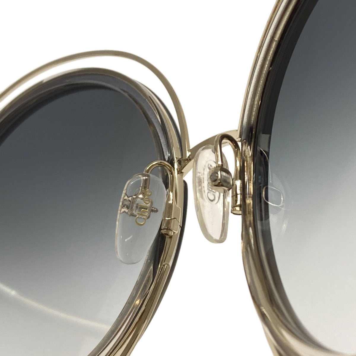 CHLOE Karina sunglasses Metal Ladies [Used]