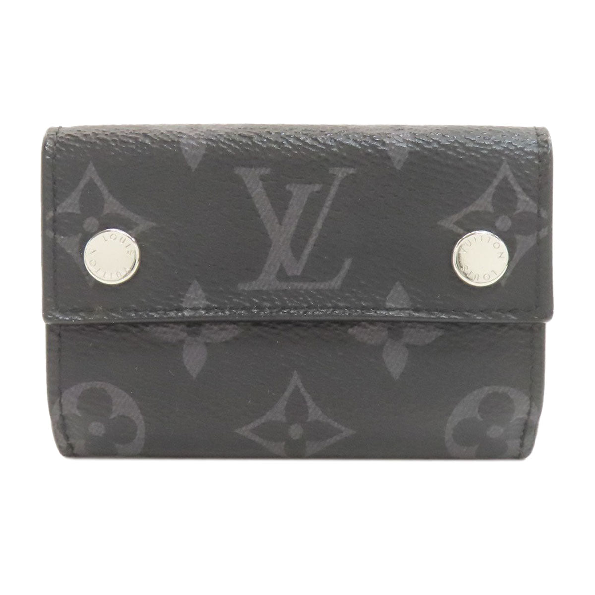 LOUIS VUITTON M67630 Discovery Compact Wallet Tri-fold wallet (with Coin Pocket) Monogram Eclipse mens [Used]