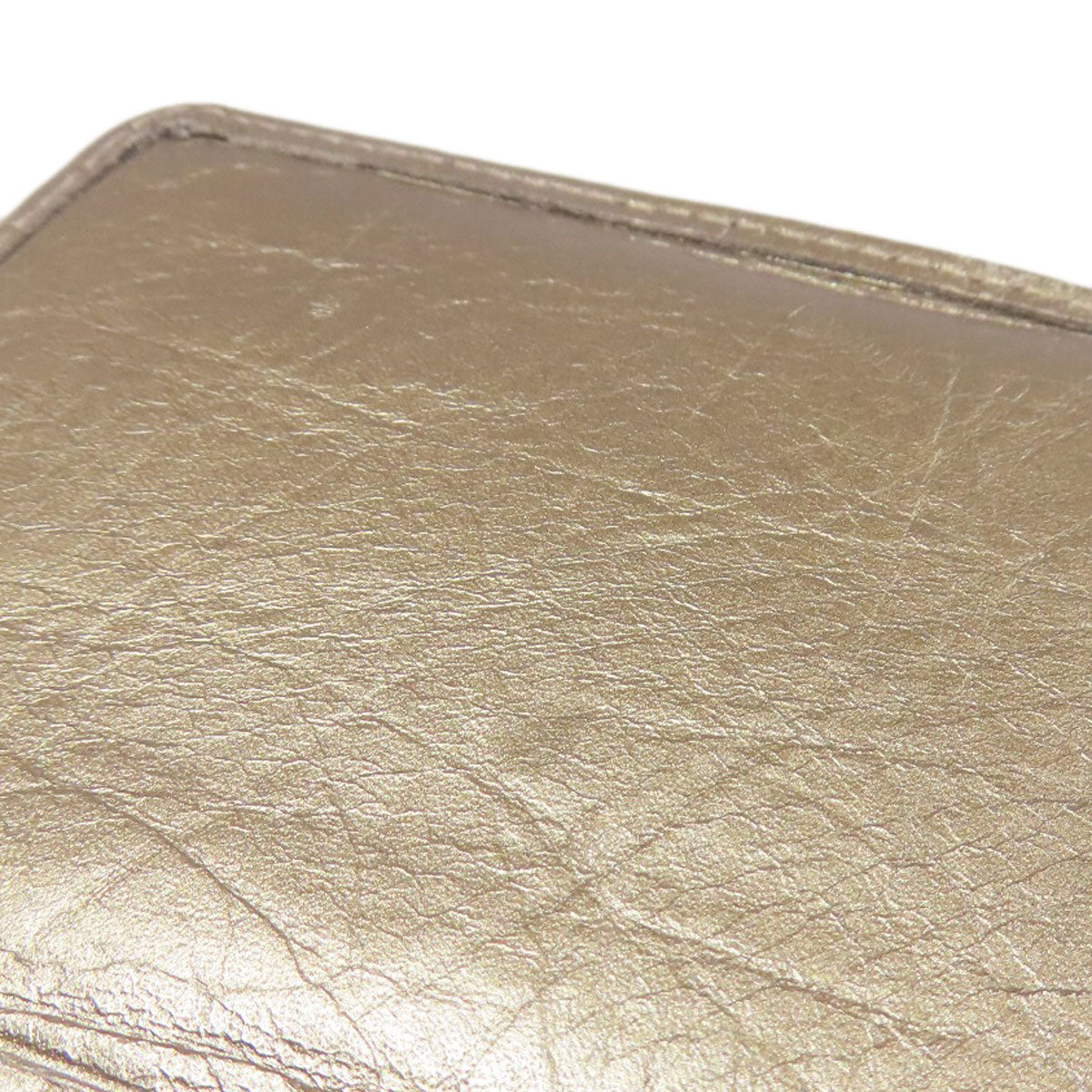 CHANEL CAMBON LINE COCO Mark Card Case Calf Ladies [Used]