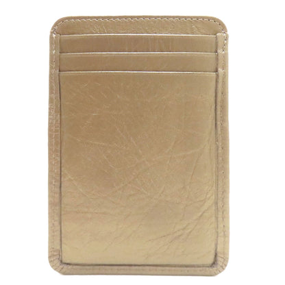 CHANEL CAMBON LINE COCO Mark Card Case Calf Ladies [Used]