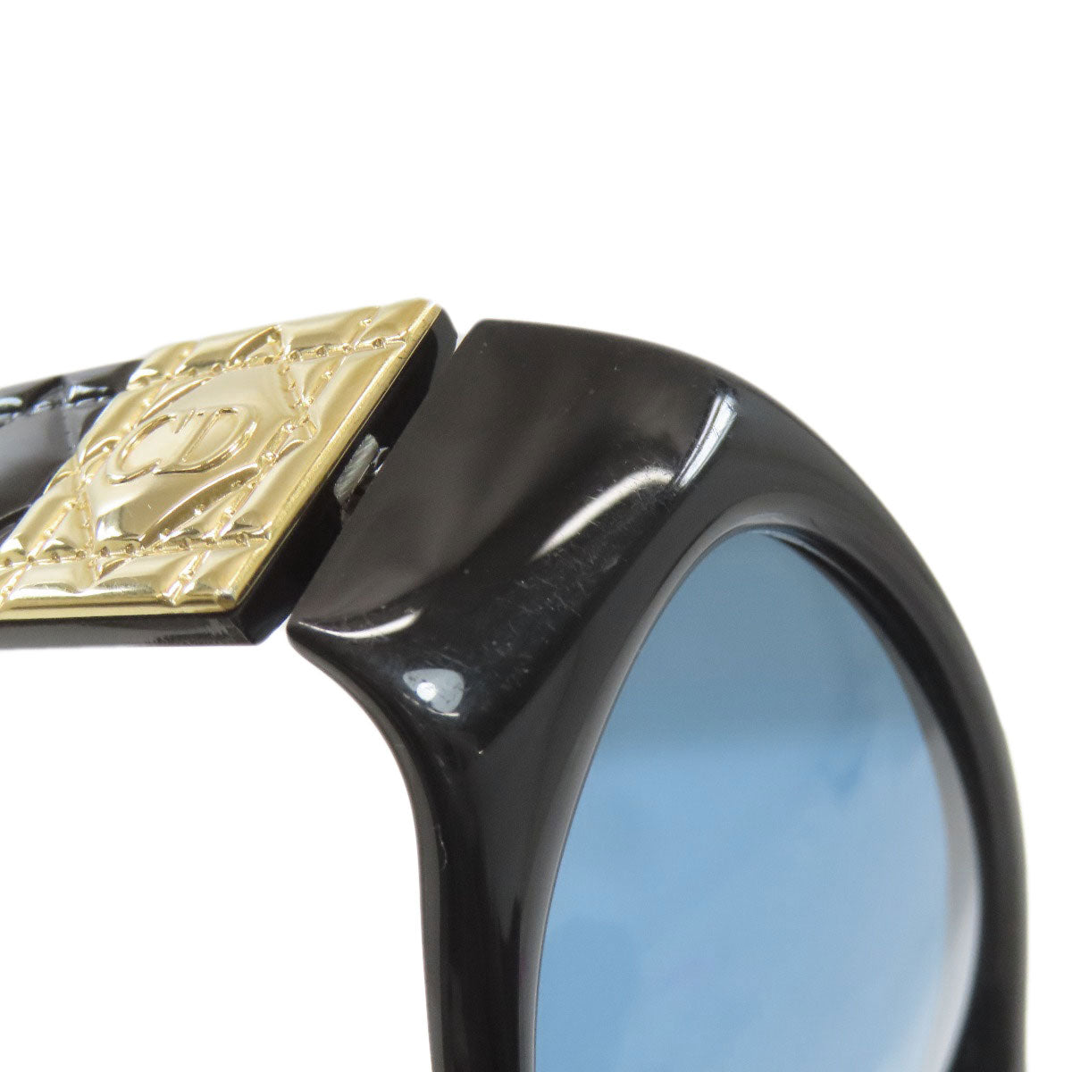CHRISTIAN DIOR logo sunglasses Plastic Ladies [Used]