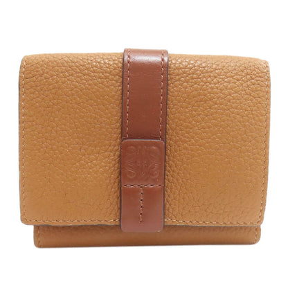LOEWE anagram Tri-fold wallet (with Coin Pocket) Leather Ladies [Used]