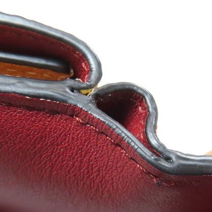 LOEWE anagram Tri-fold wallet (with Coin Pocket) Leather Ladies [Used]