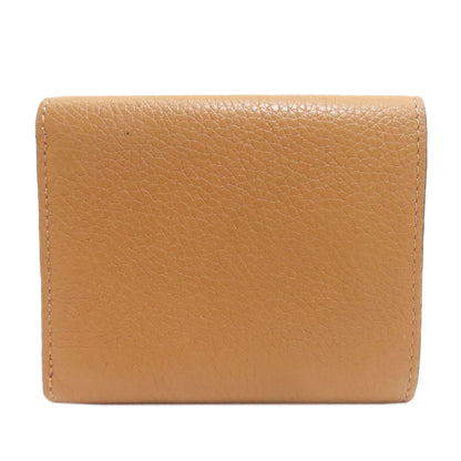 LOEWE anagram Tri-fold wallet (with Coin Pocket) Leather Ladies [Used]
