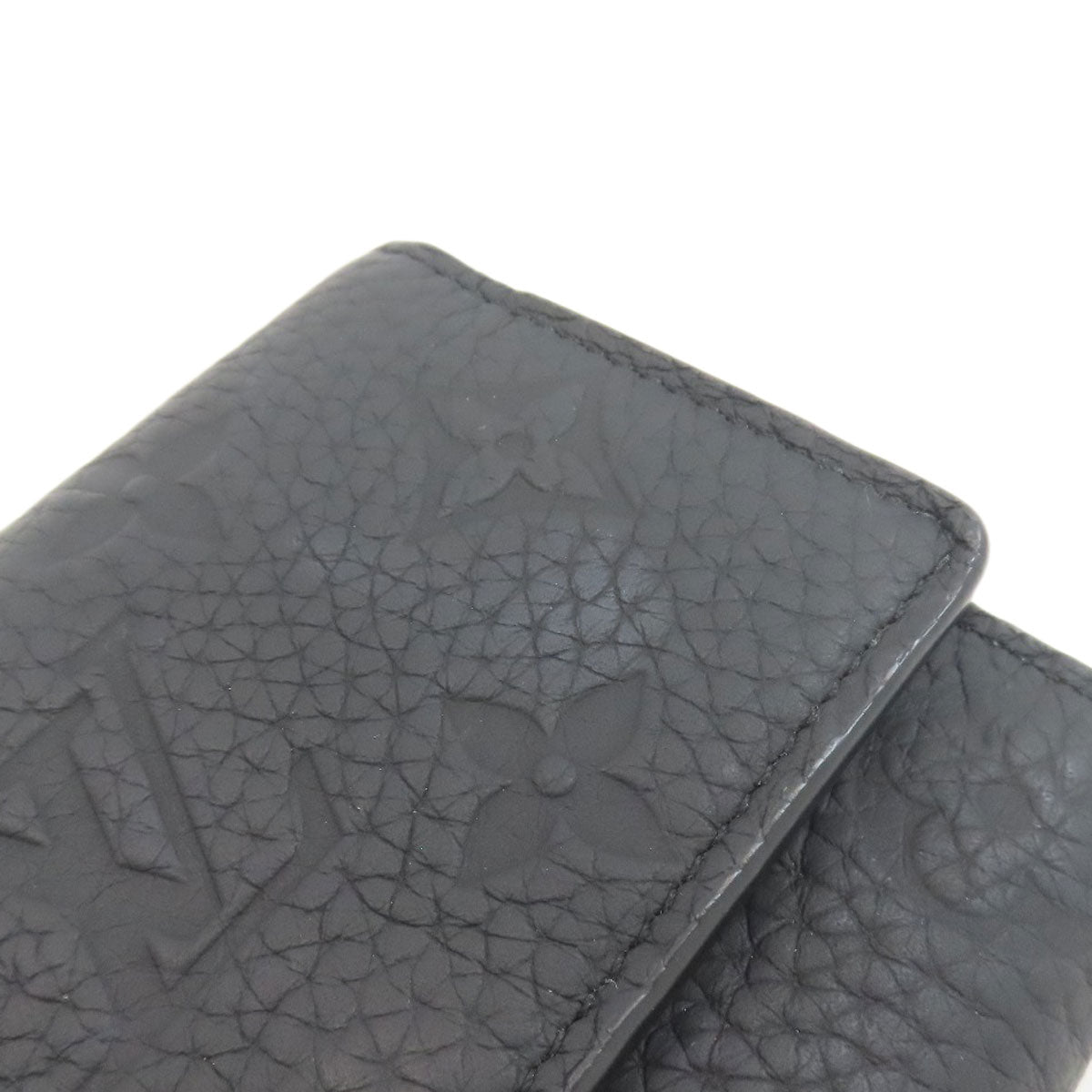LOUIS VUITTON M82556 Portefeiulle Pilot Tri-fold wallet (with Coin Pocket) Taurillon Clemence Ladies [Used]