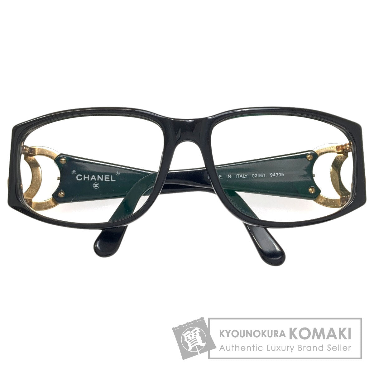CHANEL COCO Mark glasses Plastic Ladies [Used]