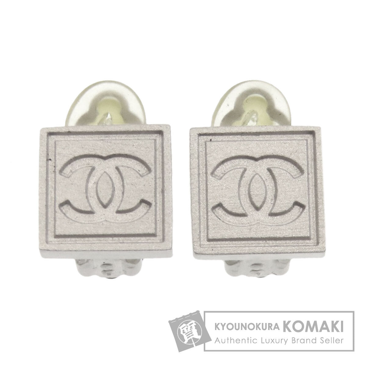 CHANEL COCO Mark Earring Metal Ladies [Used]