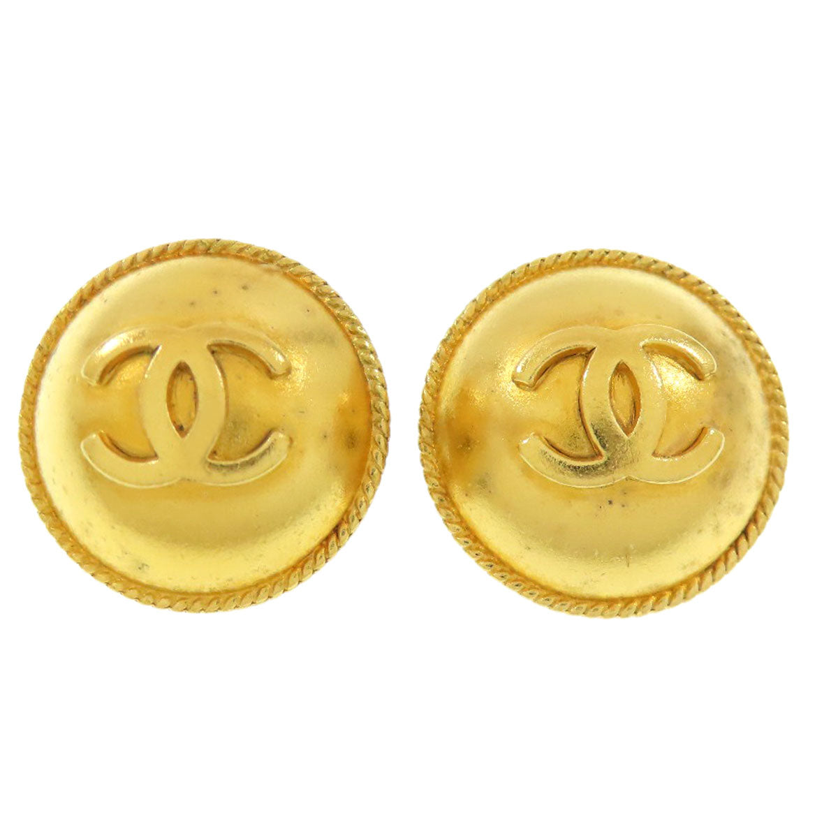 CHANEL COCO Mark Earring Metal Ladies [Used]