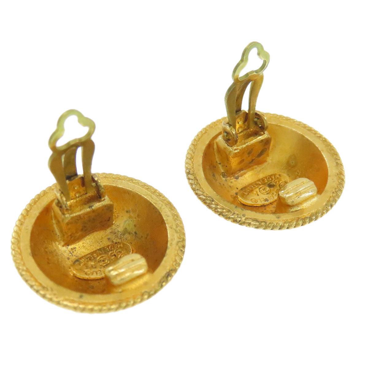 CHANEL COCO Mark Earring Metal Ladies [Used]
