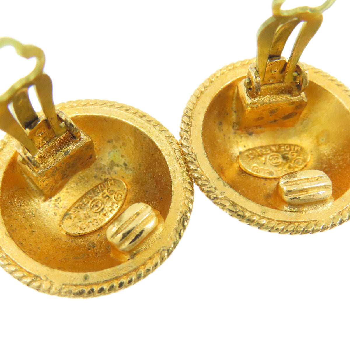 CHANEL COCO Mark Earring Metal Ladies [Used]