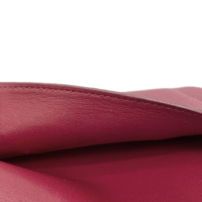 HERMES Dogon GM SilverHardware Long wallet (with coin pocket) Togo Ladies [Used]
