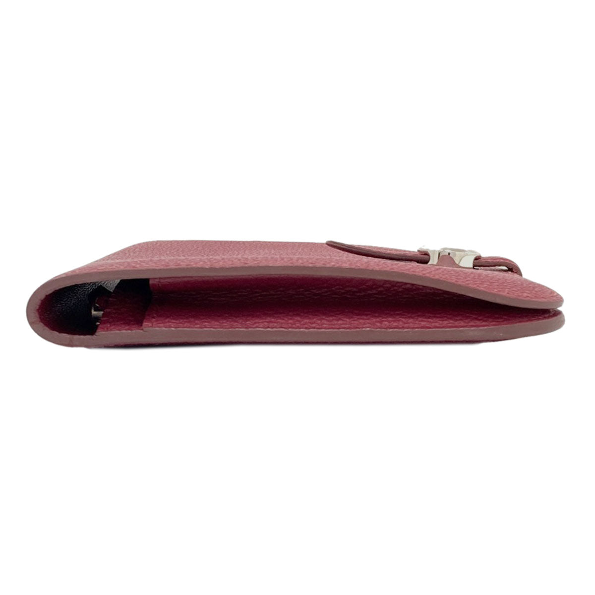 HERMES Dogon GM SilverHardware Long wallet (with coin pocket) Togo Ladies [Used]