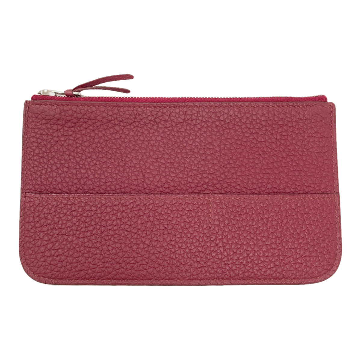 HERMES Dogon GM SilverHardware Long wallet (with coin pocket) Togo Ladies [Used]