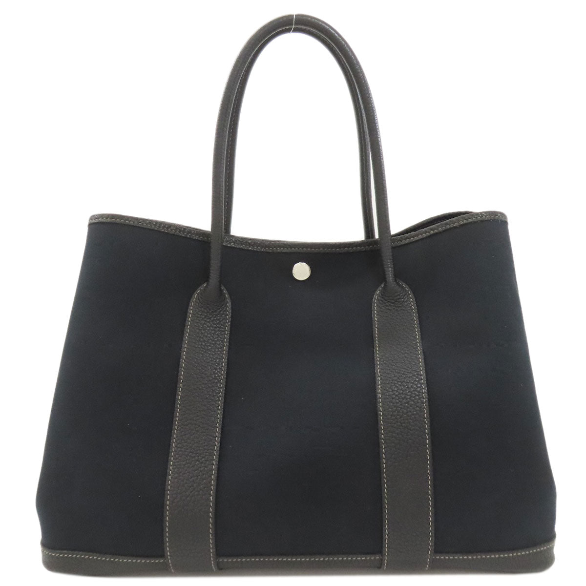 HERMES Garden party PM Handbag Towar Officche Ladies [Used]