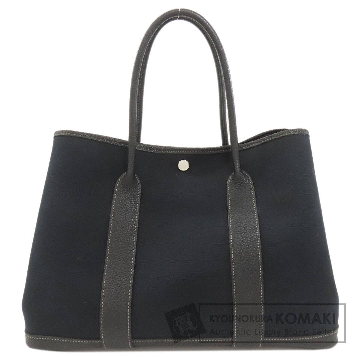 HERMES Garden party PM Handbag Towar Officche Ladies [Used]