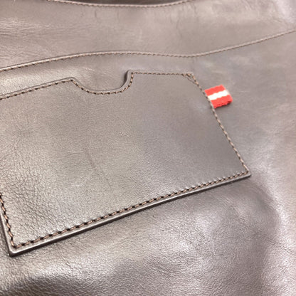BALLY Barry Stripe Shoulder Bag Leather Ladies [Used]