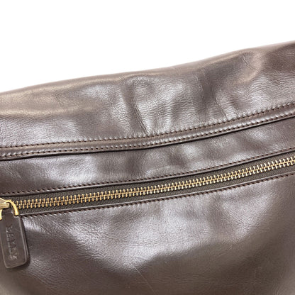 BALLY Barry Stripe Shoulder Bag Leather Ladies [Used]